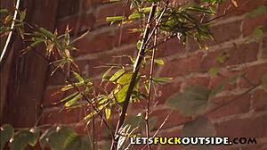 Milf Faith Leone Fucks Outdoors In Bath With Big Tits