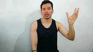 21-Year-Old Twink Gives Oral To Huge Cock Of Best Friend's Uncle