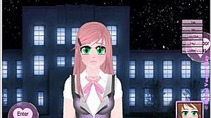 Boldly cheating in the classroom with umichan maiko in hentai game