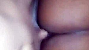 Mama's Big Booty Takes Hard Backshots in Homemade Clip