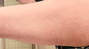 Showing Off My Phat Azz in Bathroom with Big Ass Thong Panties