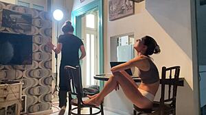 BTS fuck prep skinny blonde slut ke saath