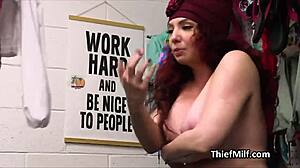 Big Tit Milf Suspect Banged on Action Cam