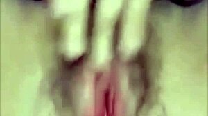 Horny Pinay babe fingers wet pussy until she cums hard