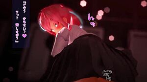 Papakatsu JK In Anime Cowgirl Riding Creampie