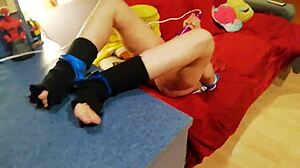 Gemma Gomory Becomes Harley Quinn In Cosplay Sex With Toys And Cum