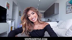 Stepdaddy4k - Cute Stepdaughter Bangs Step Daddy For Quick Cash.