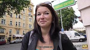 hunt4k denisse ditches boring bf to bang a stranger in public