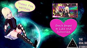 Koikatsu特色快速手交，Edward和Winry来自全金属炼金术士，无码动漫性爱由thereal3dstories。