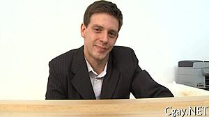 Built guys in hot gay action