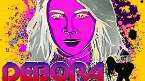 Feeling the passion with sexy brazilian schoolgirl debora fantine in live show