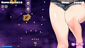Succubus Chan Undresses Giant Waifu In Hentai Game Episode