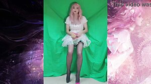 princess selena sister in stockings scene