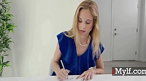 Stepfather and Stepson Share Millie Morgan in Rough Anal