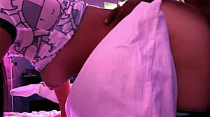 Damn whore moves her ass so good 😏