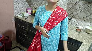 Hot Indian Milf Bhabhi in Roleplay Gets Fucked Hard by Innocent Devar