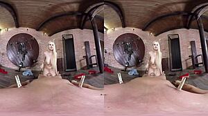 Hot Bdsm Spanking In Virtual Reality With Femdom Mistress.