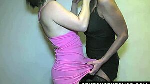 Daniela and Luisa scream with pleasure from black cock!