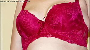 Pregnant milf's photoshoot shows off big nipples and ass.