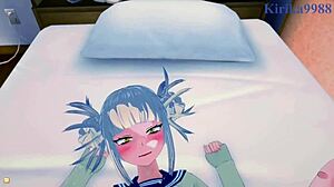 himiko toga and mirko engage in intense pov sex in my hero academia hentai