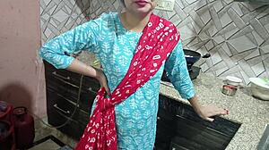 Hot Indian Milf Bhabhi in Roleplay Gets Fucked Hard by Innocent Devar