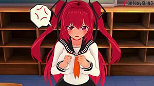 shinmai maou ntr testament 3 new sensations part1, casual watch of full 3d hentai anime movie on fantasyking3