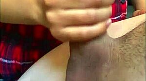 Wow! Busty Neighbor Spies on Tight Latina Masturbating Next Door!