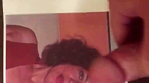 i feel so emotional tributing cum for md, stroking my cock passionately