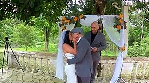 Morena Natzinha Married for His Huge Cock—Mr. Matusalem Delivers Wild Asian-Black Amateur Action with Big Tits