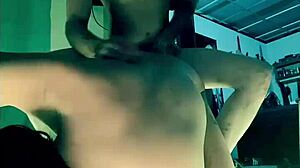 Tranny and boyfriend fucking doggystyle, so hot