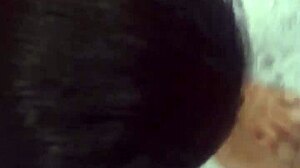 Strong guy makes prostitute suck and milk his thick cock