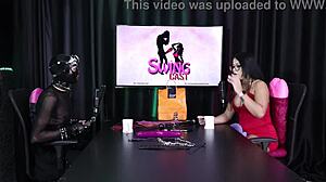 Ramona enjoys the liberal party where people have pleasure in lingerie