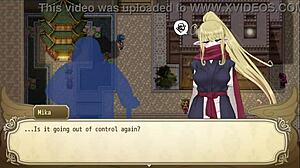 lethargic angel struggles with bondage and public sex emotions