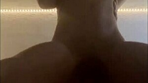 xxxhannah1 with small tits and shaved pussy squirting on cock