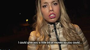 Public agent bangs lost spanish macarena lewis in garage