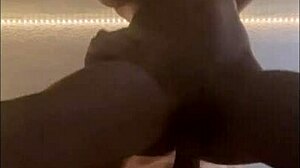 xxxhannah1 with small tits and shaved pussy squirting on cock