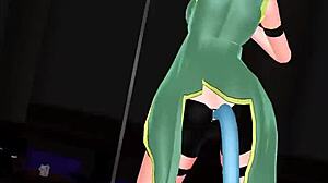 Sinon from Sword Art Online in hot MMD action! 🔥