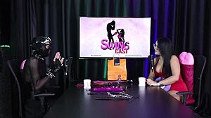 Ramona enjoys the liberal party where people have pleasure in lingerie