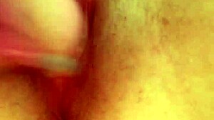 british whore solo fucking hairy cunt with dildo