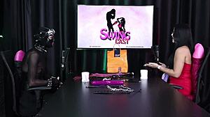 Ramona enjoys the liberal party where people have pleasure in lingerie