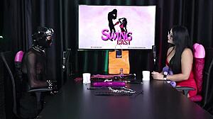 Ramona enjoys the liberal party where people have pleasure in lingerie