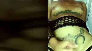 Wow! TS Angelique Monroe's Hot Webcam Show with Anal Fingering!