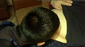 Blowjob after intense gay fucking session