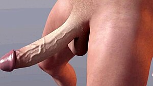 Obrovský bílý pták skáče v divoké hentai animaci!