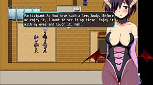 I, the nympho knight nymphoria, stripped and used toys in public gangbang part 3