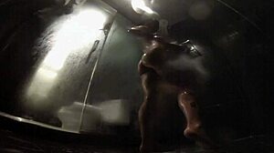 Romi rain hot shower masturbation