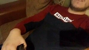 Blowjob after intense gay fucking session