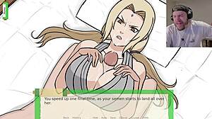 Ik domineerde Tsunade en eindigde in een wilde hentai scène