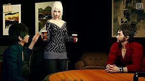 My bully is my lover in cartoon game