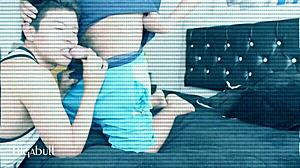 He said, 'Watch me fuck with big cock?'